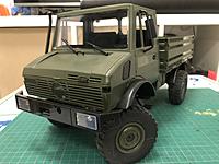 LDRC P06 Unimog - Third channel for control of the two speed gearbox  upgrade (or anything else if you use a servo switch) is built into the  stock