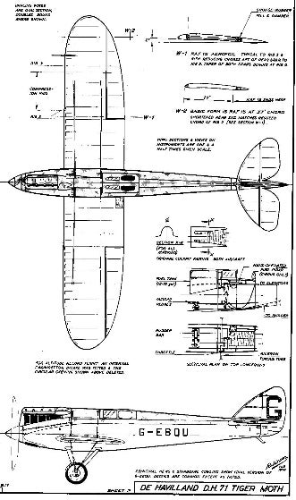 de Havilland DH.71 Tiger Moth - RC Groups