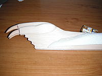 Name: DSCF3238.jpg
Views: 183
Size: 126.7 KB
Description: Balsa carved and sanded.